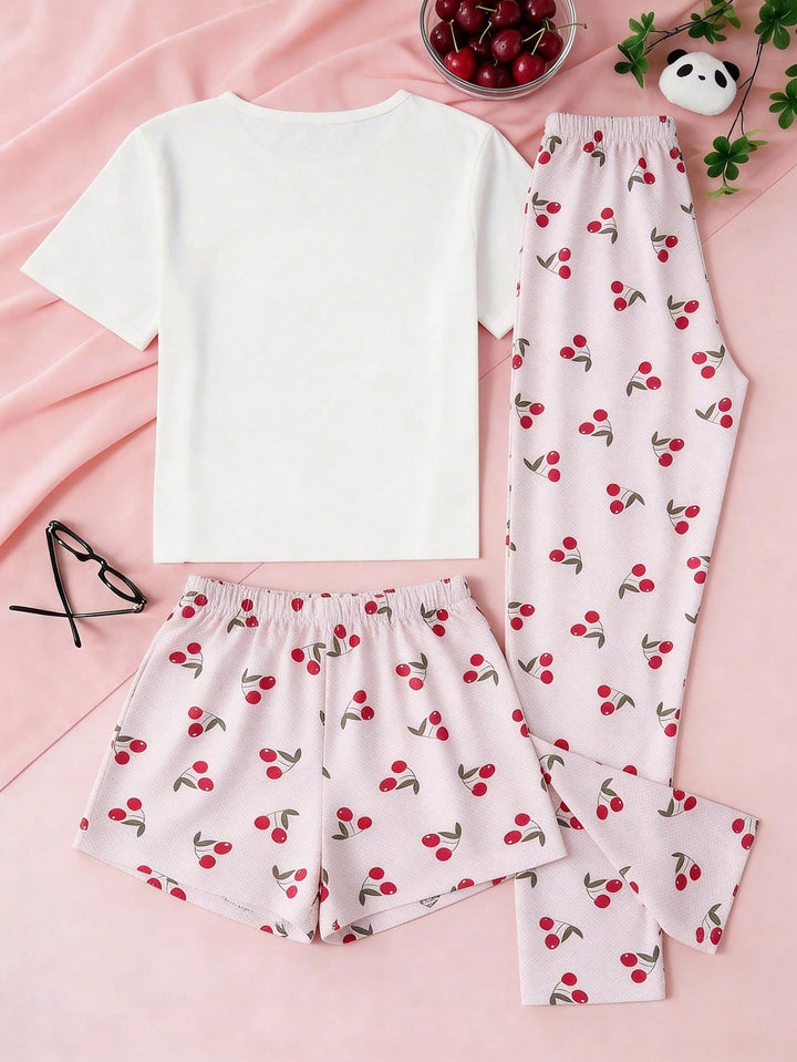 Set pijamale SHEIN, mix culori