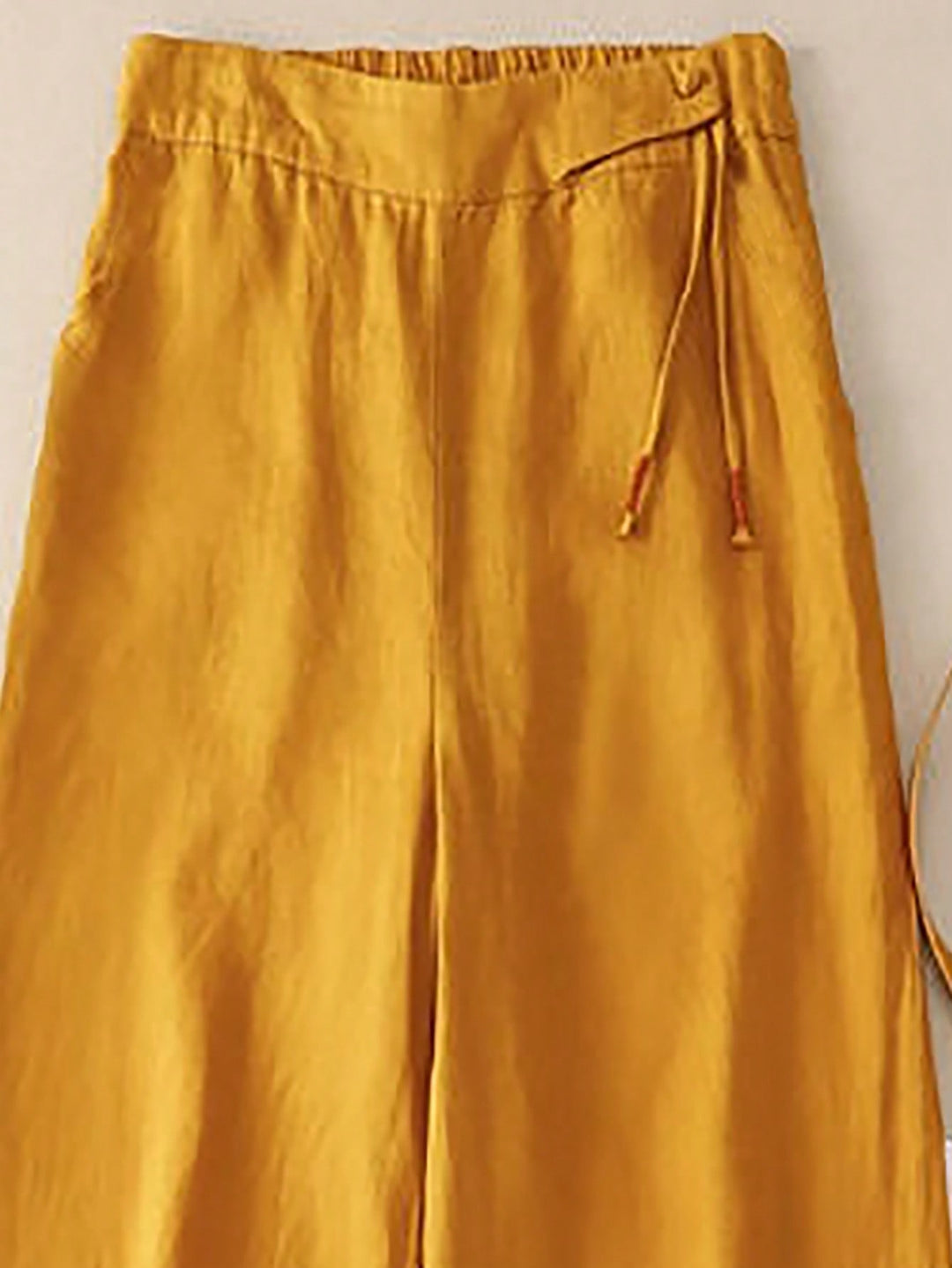 Pantaloni SHEIN, galben