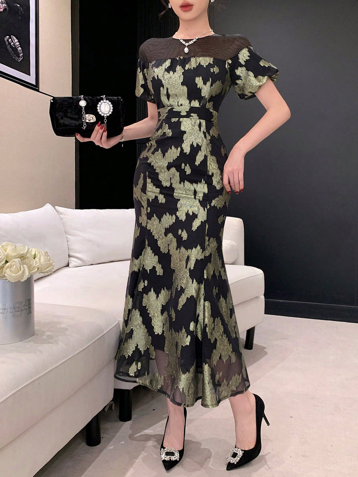 Rochie midi SHEIN, negru