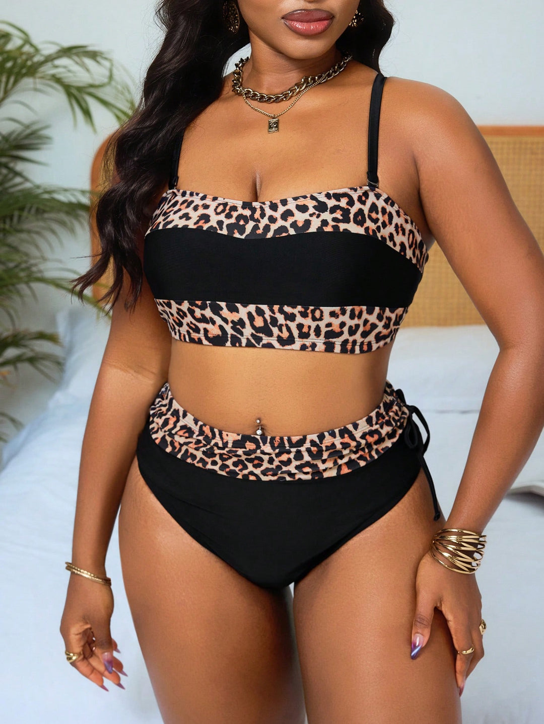 Set bikini de baie SHEIN, mix culori