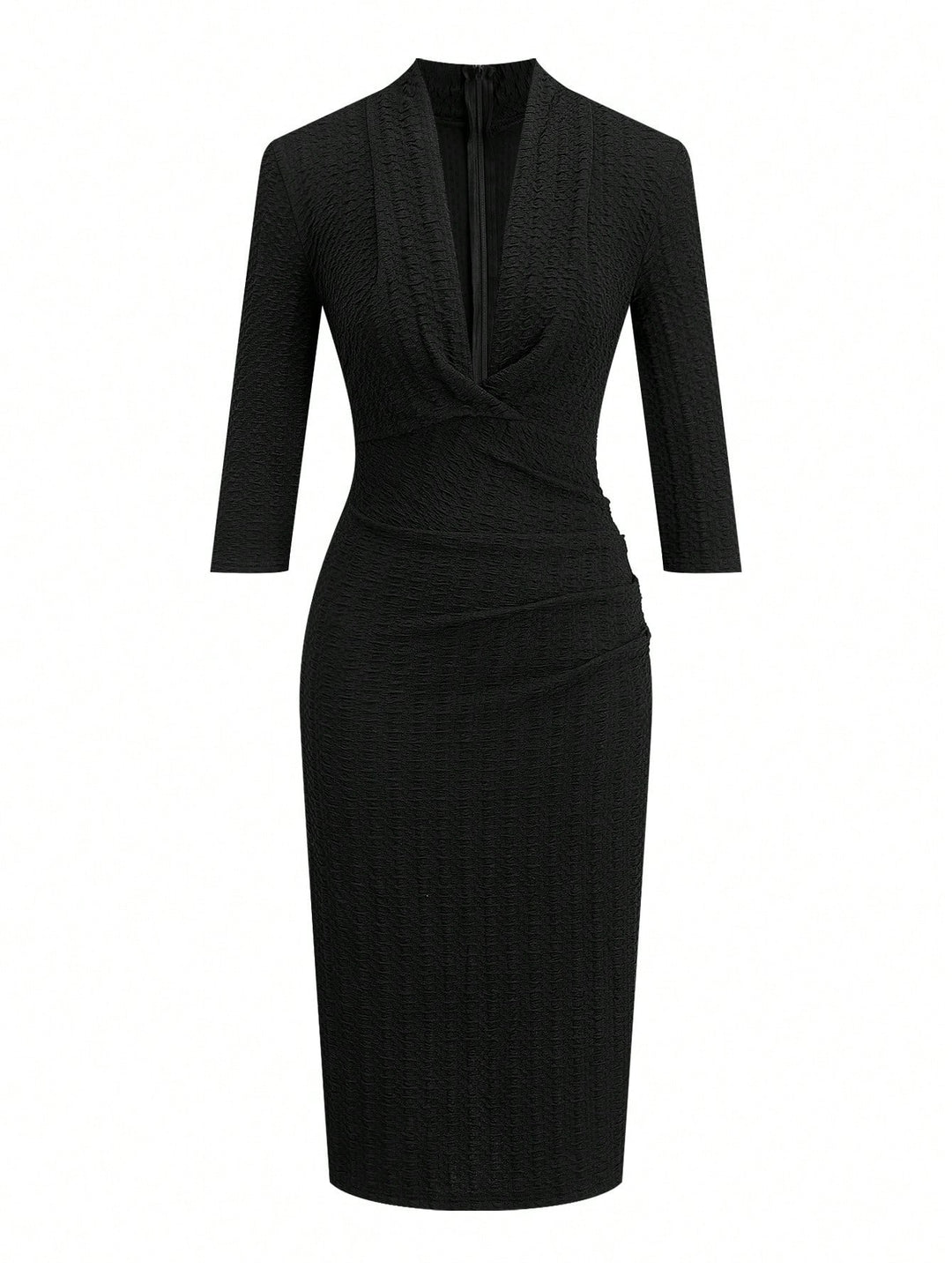 Rochie midi SHEIN, negru