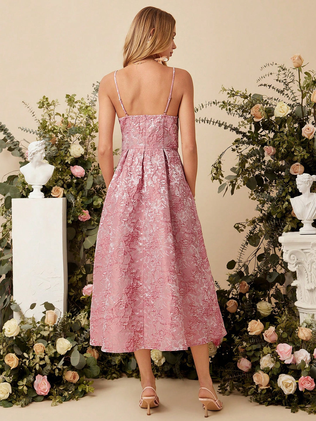 Rochie maxi SHEIN, mix culori