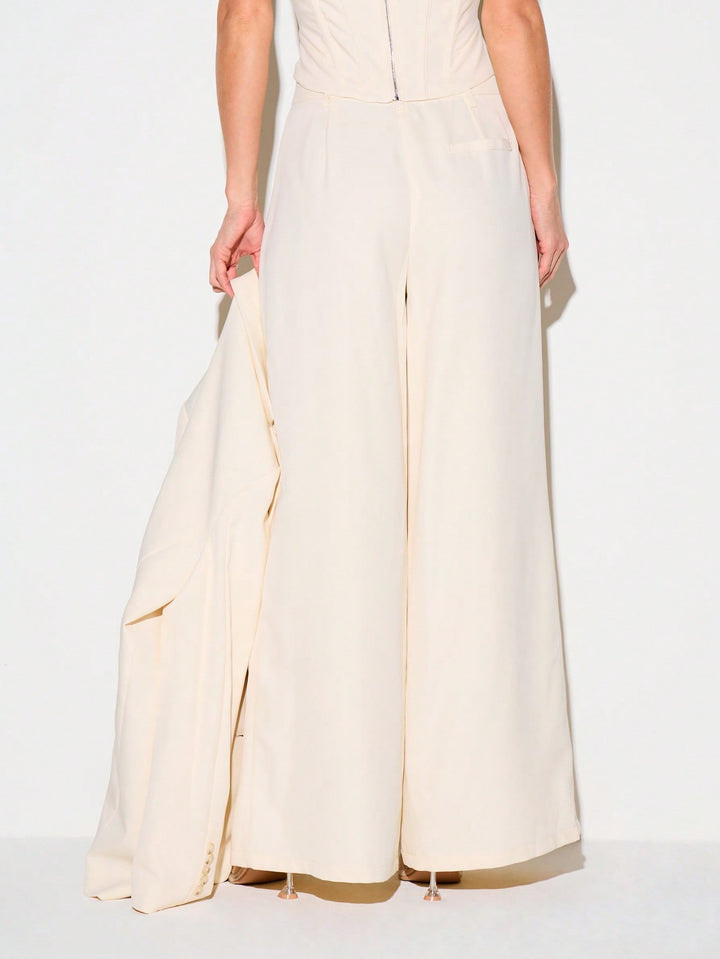 Pantalon SHEIN, galben