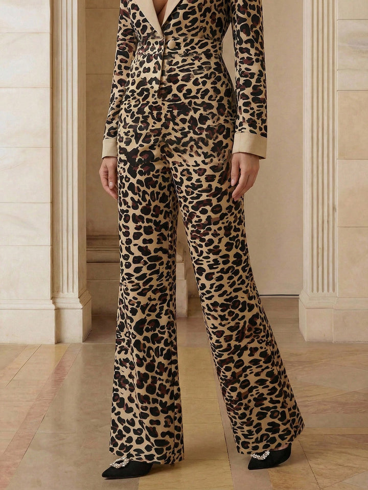 Pantalon SHEIN, maro