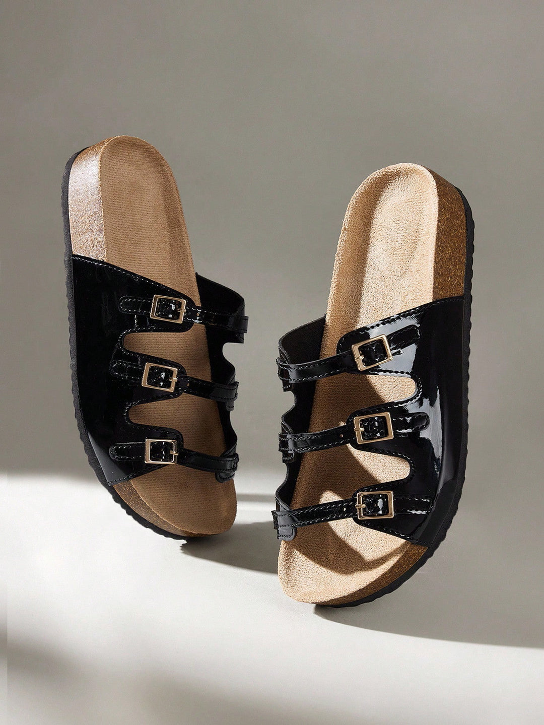 Sandale SHEIN, negru