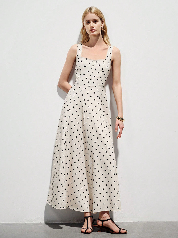 Rochie maxi SHEIN, bej