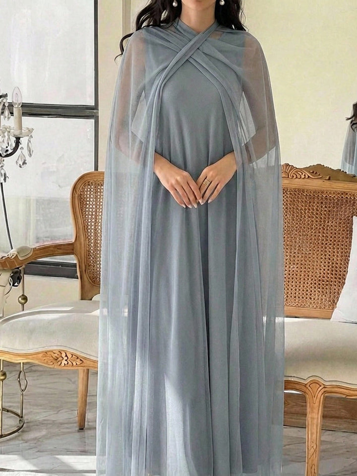 Set caftan și jalabiya SHEIN, verde
