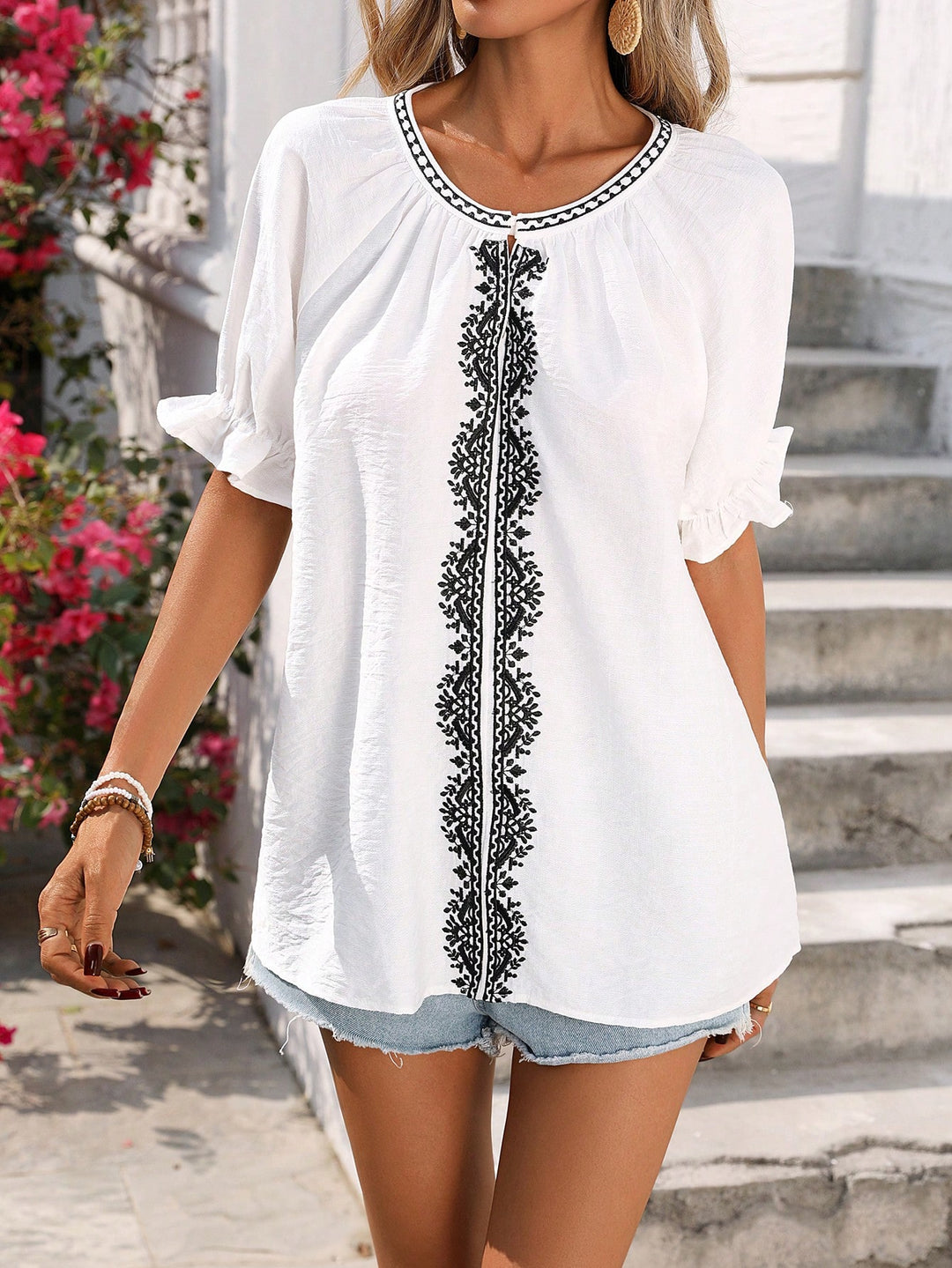 Bluza SHEIN, alb