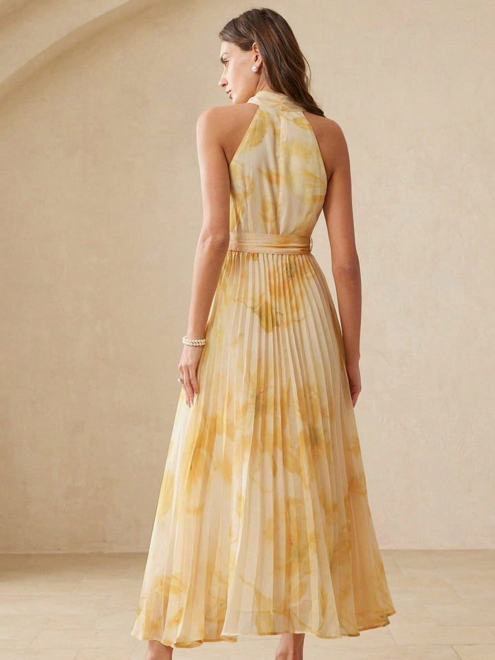 Rochie maxi SHEIN, galben