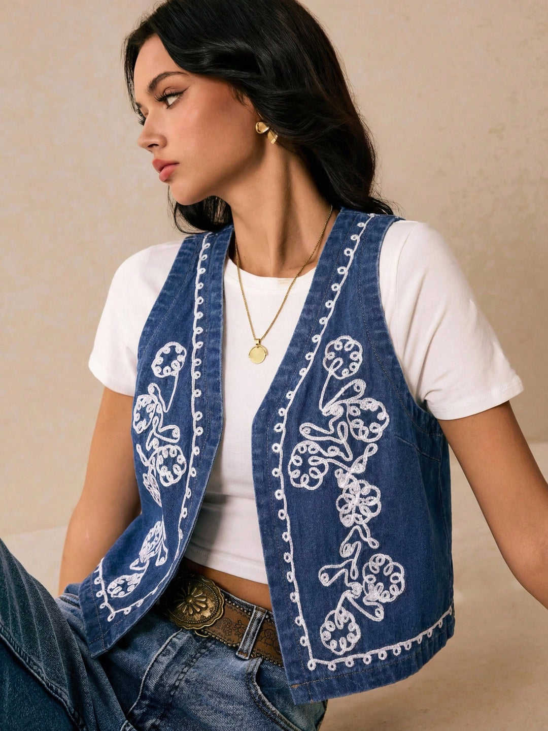 Top SHEIN, albastru