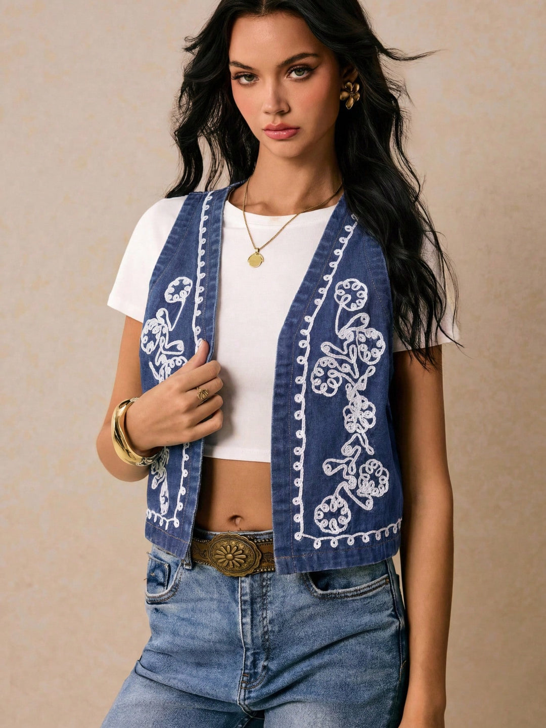 Top SHEIN, albastru