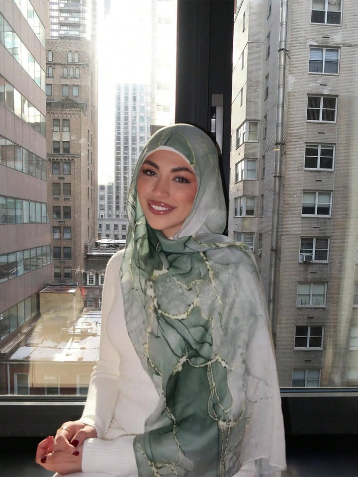Hijab SHEIN, verde