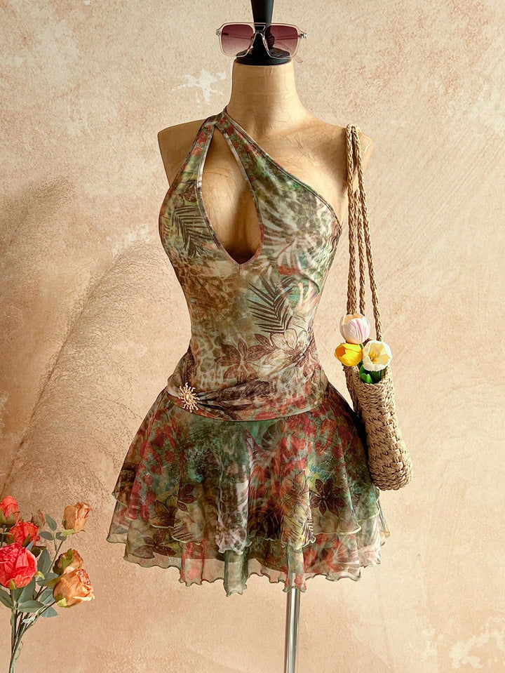 Rochie mini SHEIN, mix culori