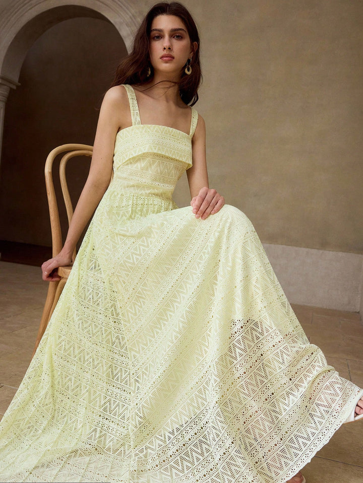 Rochie maxi SHEIN, galben