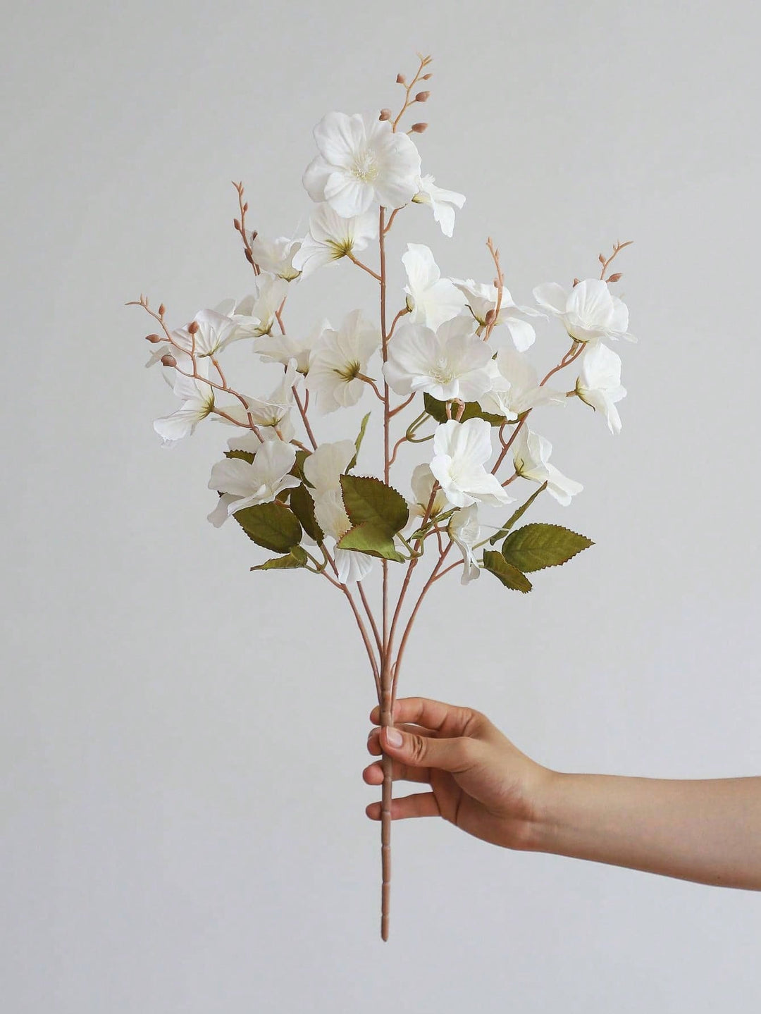 Floari artificiale SHEIN, alb