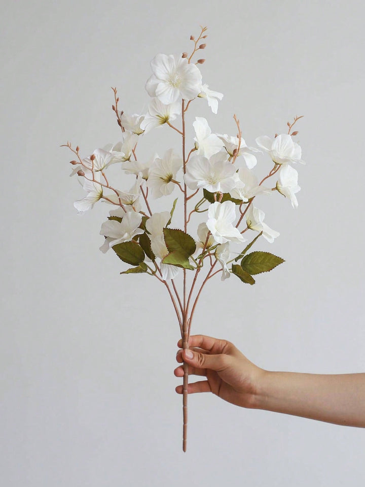 Floari artificiale SHEIN, alb