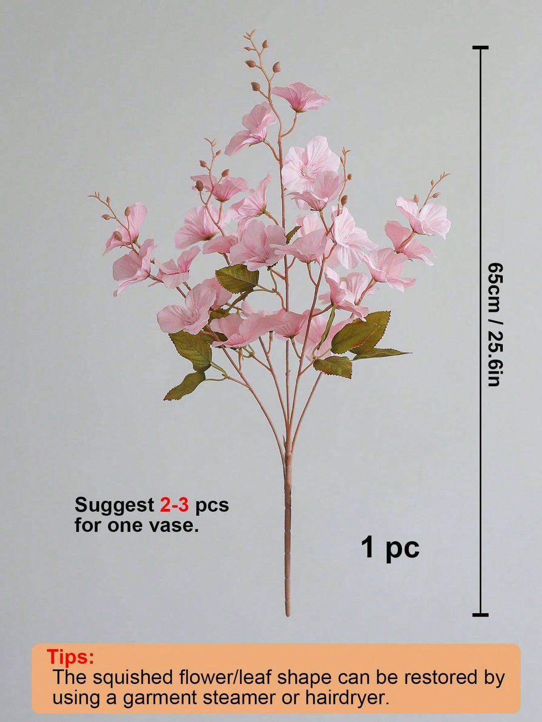 Floari artificiale SHEIN, alb