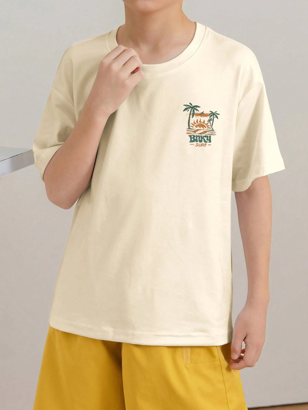 Tricou SHEIN, crem