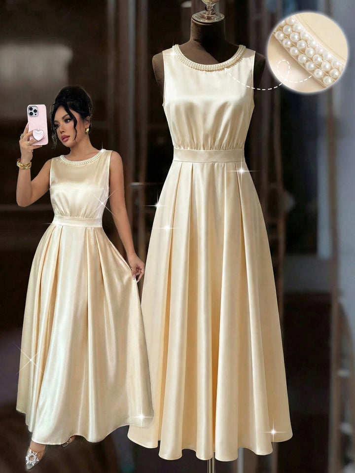 Rochie maxi SHEIN, galben