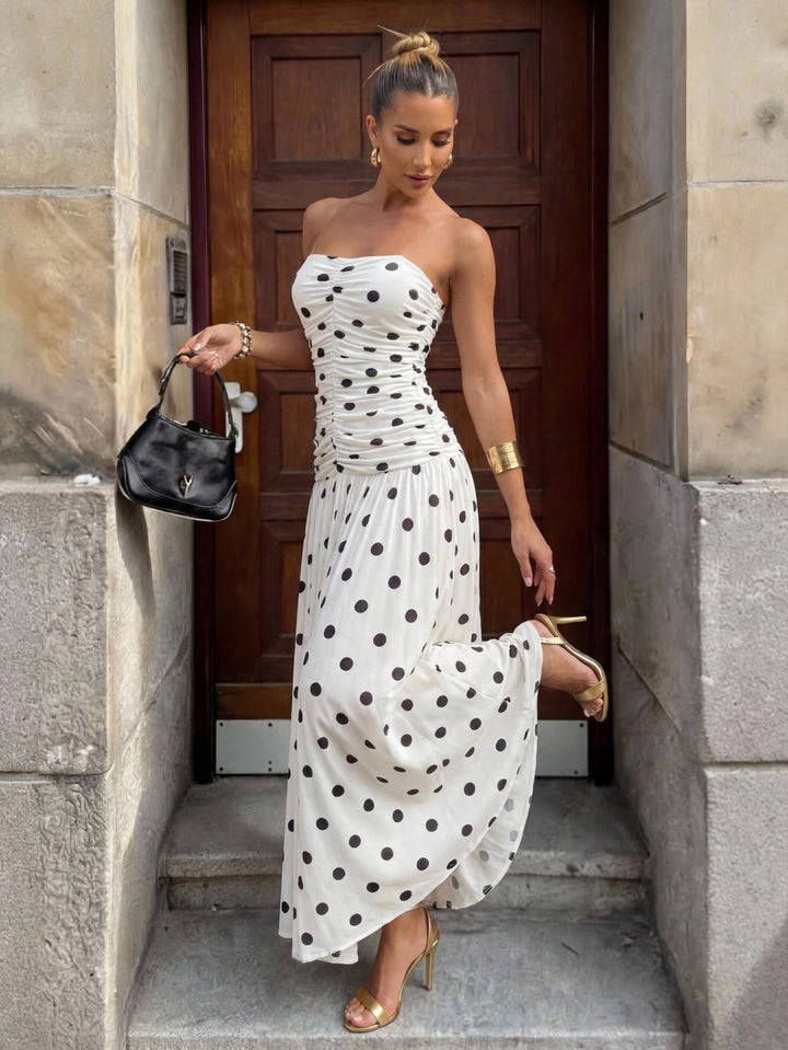 Rochie maxi SHEIN, alb