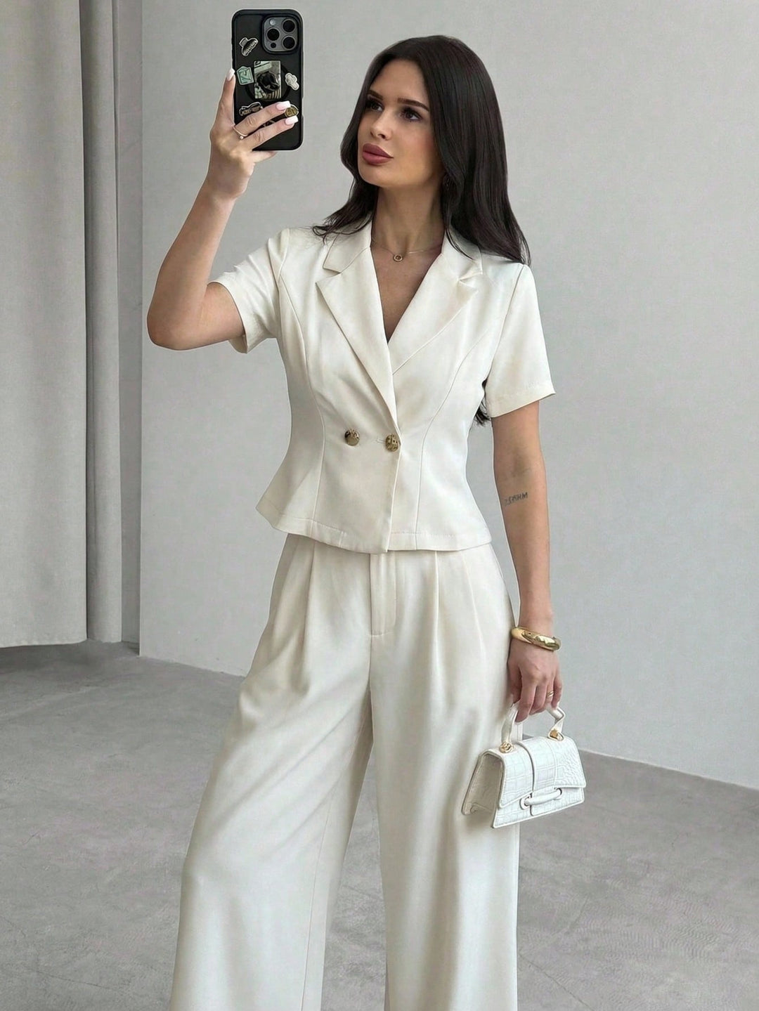 Costum SHEIN, bej