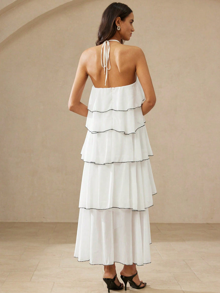 Rochie midi SHEIN, alb