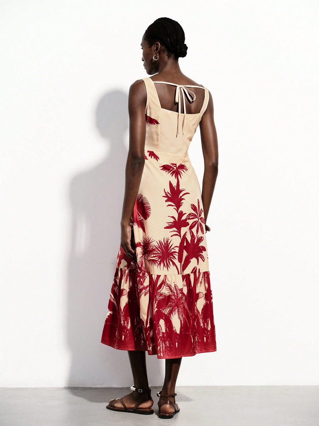 Rochie midi SHEIN, mix culori