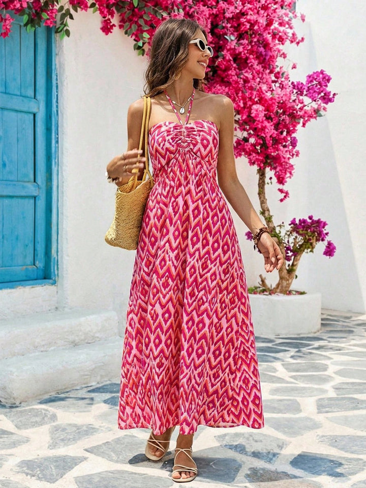 Rochie maxi SHEIN, roz