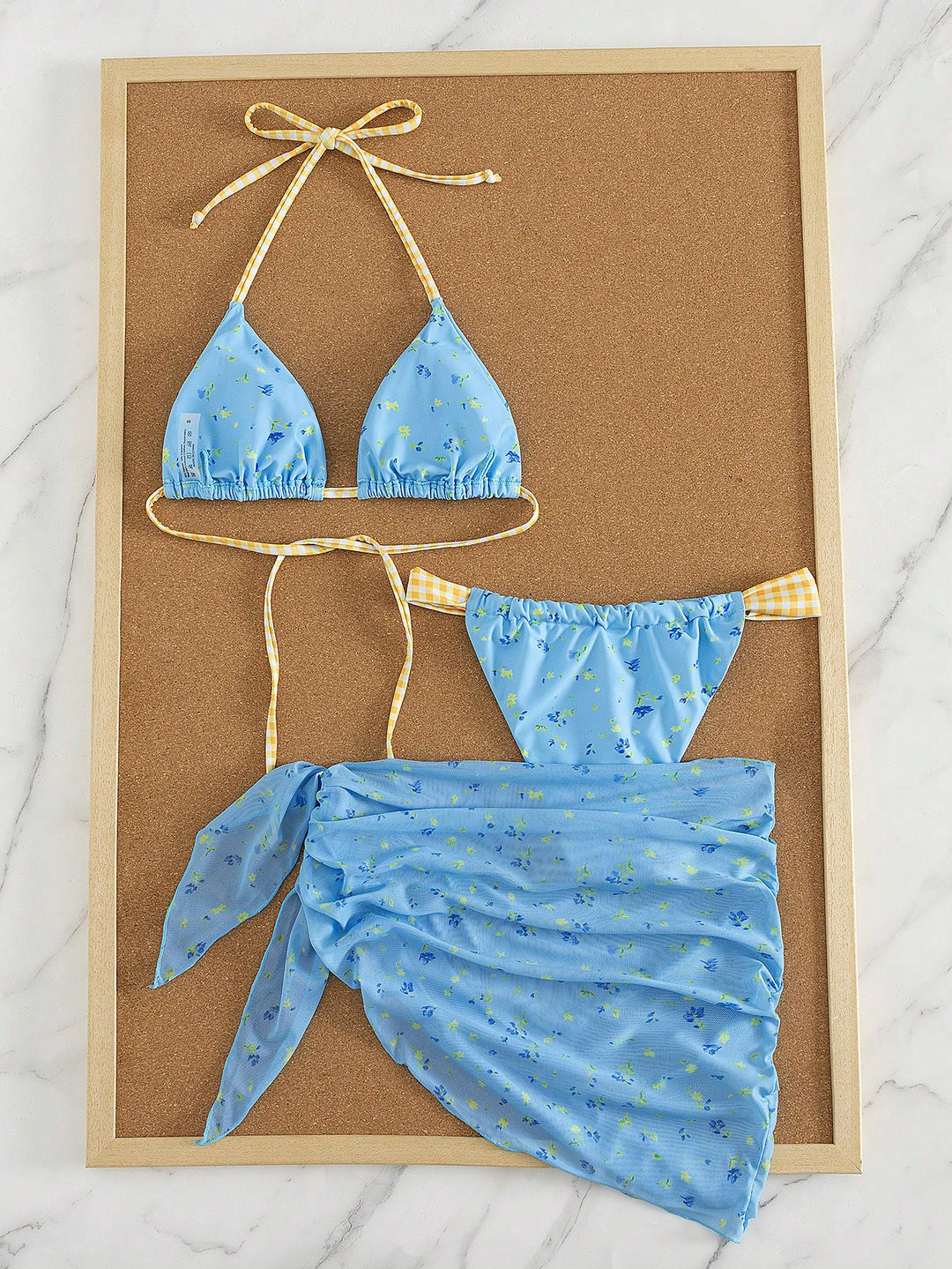 Set bikini SHEIN, mix culori