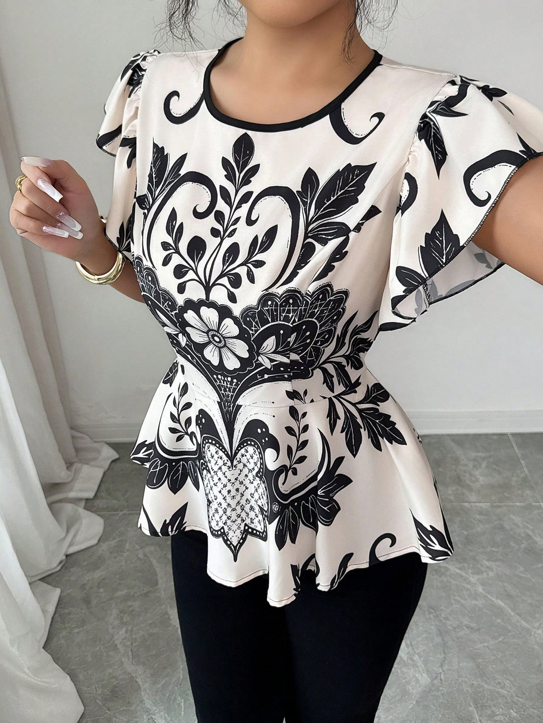 Bluza SHEIN, bej