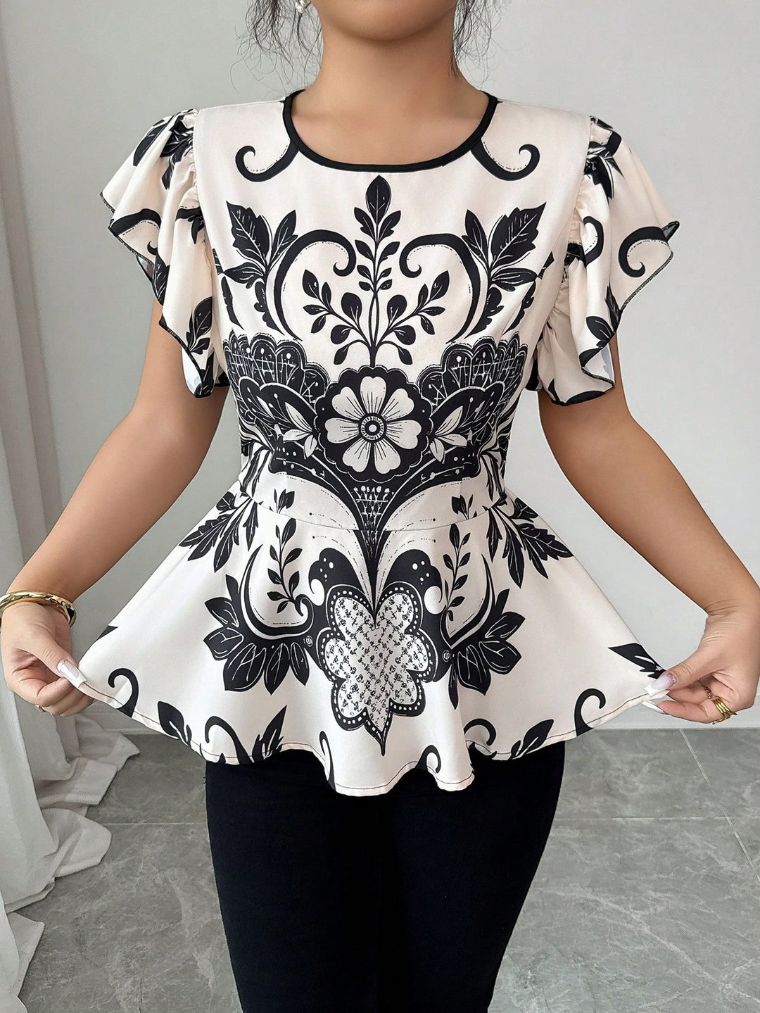 Bluza SHEIN, bej