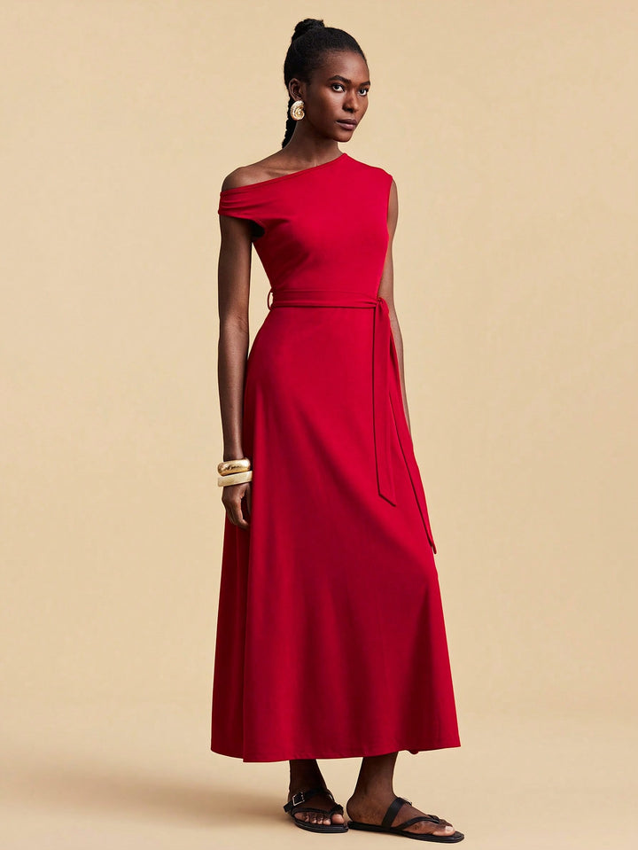 Rochie maxi SHEIN, roșu