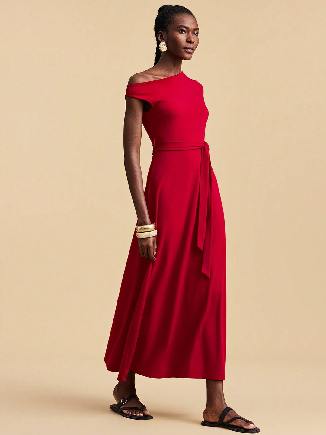 Rochie maxi SHEIN, roșu