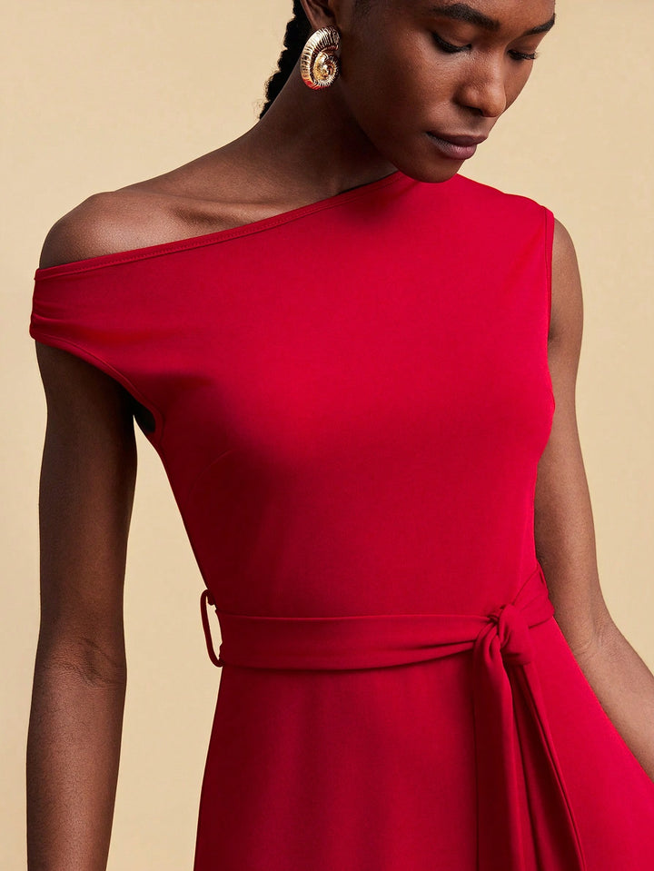 Rochie maxi SHEIN, roșu