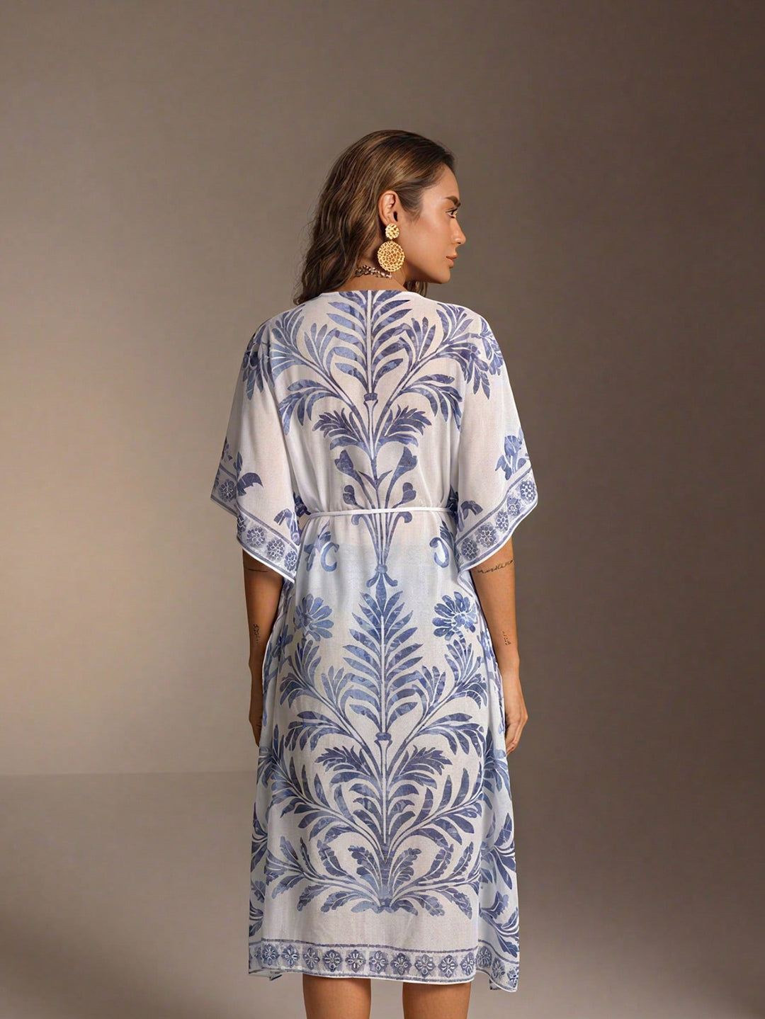 Kimono SHEIN, albastru