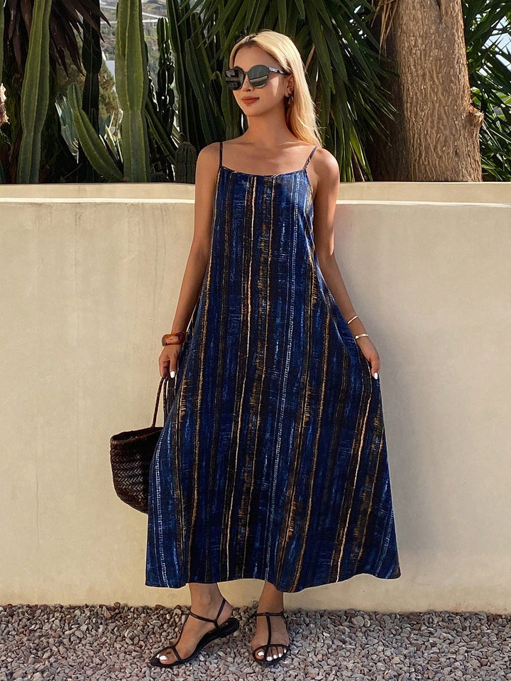 Rochie midi SHEIN, albastru