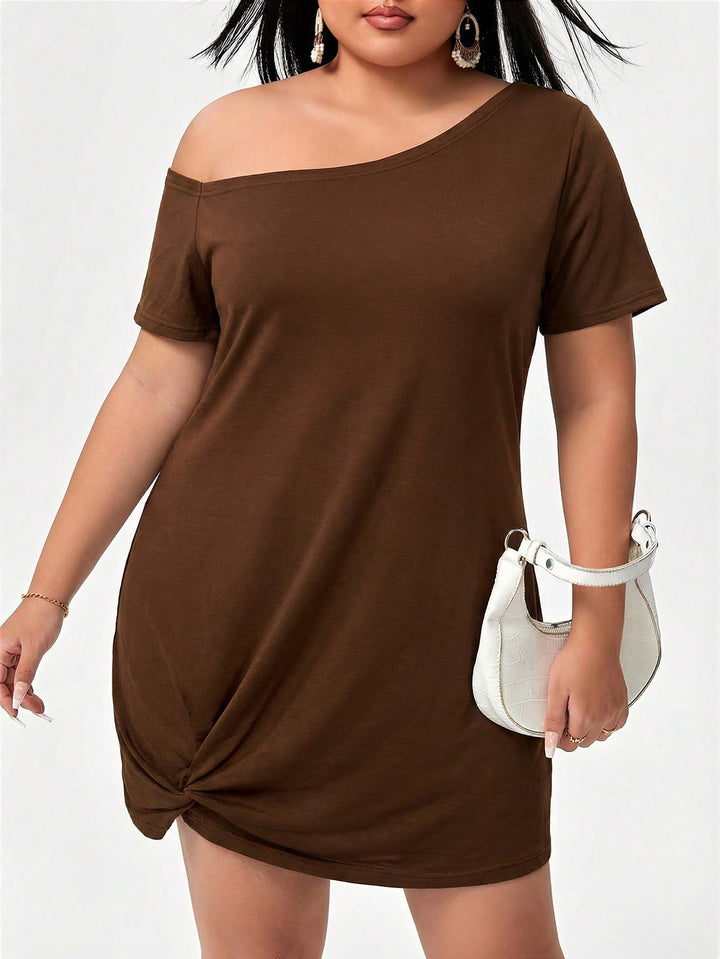 Rochie SHEIN, maro