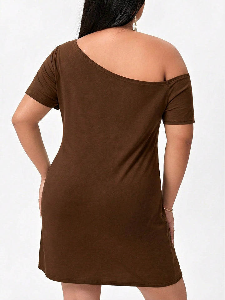 Rochie SHEIN, maro