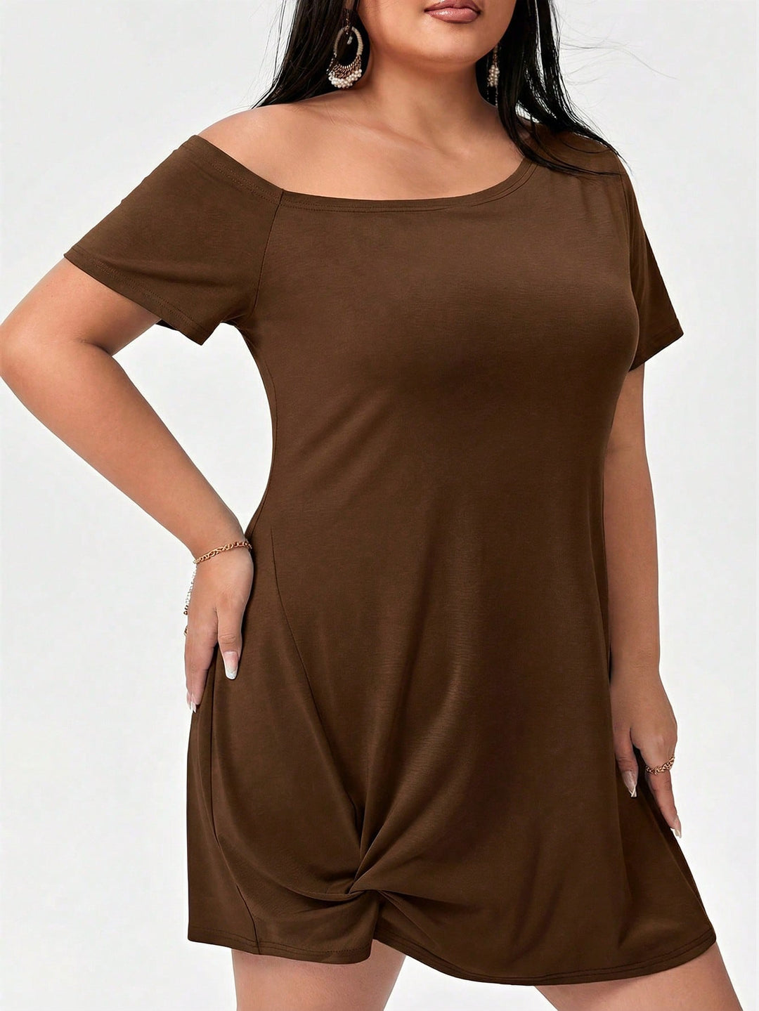 Rochie SHEIN, maro