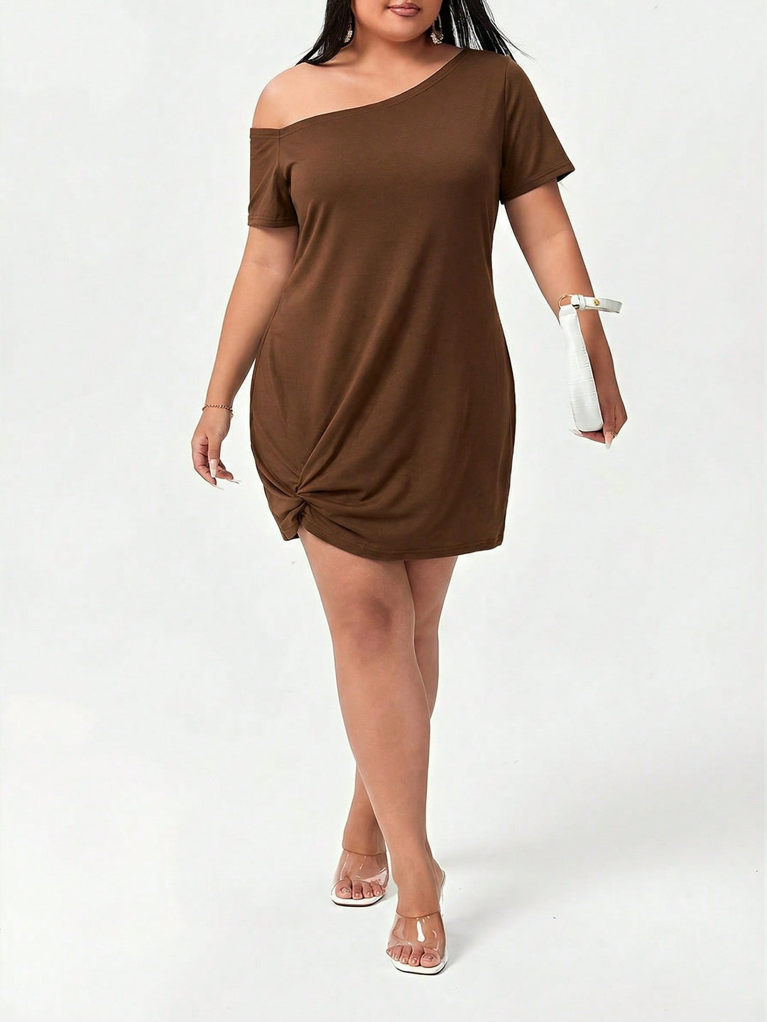 Rochie SHEIN, maro