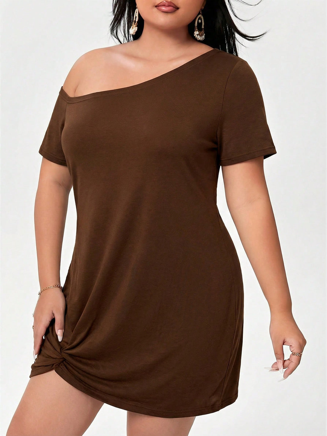 Rochie SHEIN, maro