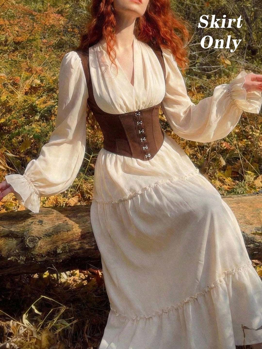 Fustă SHEIN, bej
