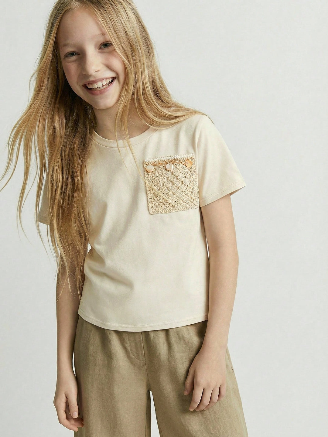 Tricou SHEIN, bej