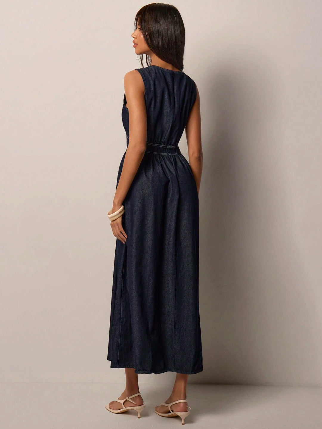 Rochie maxi SHEIN, albastru