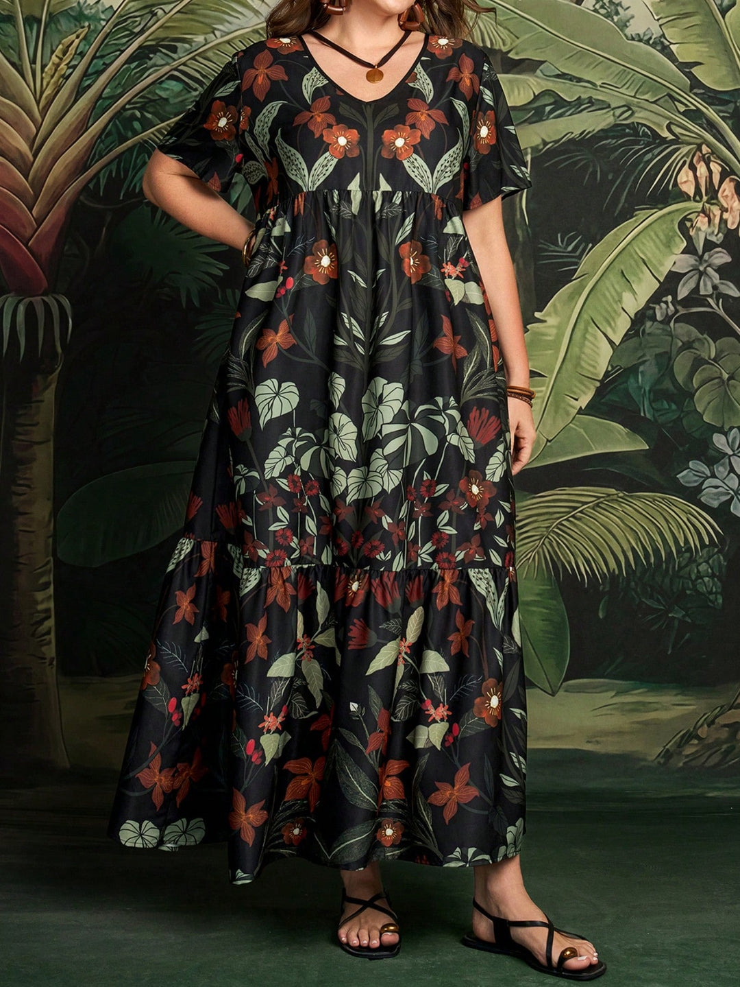 Rochie SHEIN, mix culori