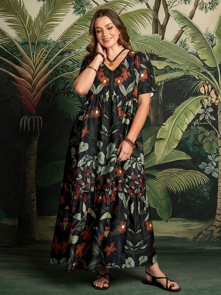 Rochie SHEIN, mix culori
