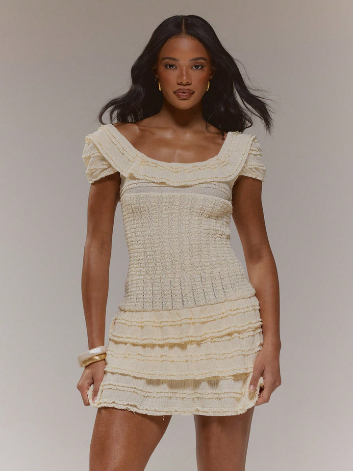 Rochie mini SHEIN, galben