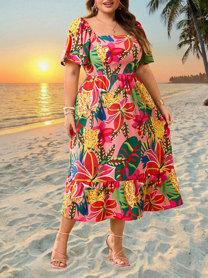 Rochie SHEIN, mix culori