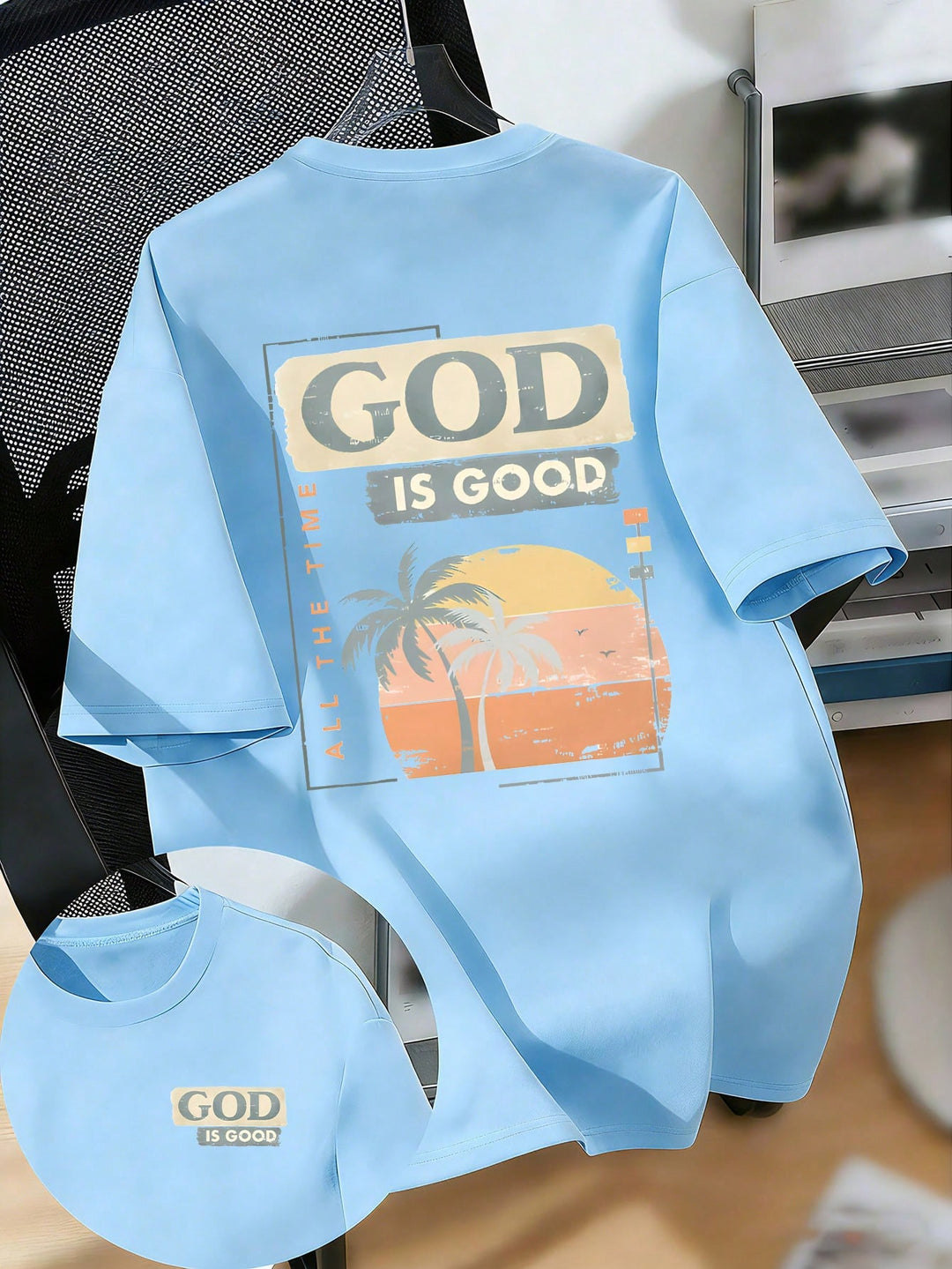 Tricou SHEIN, albastru