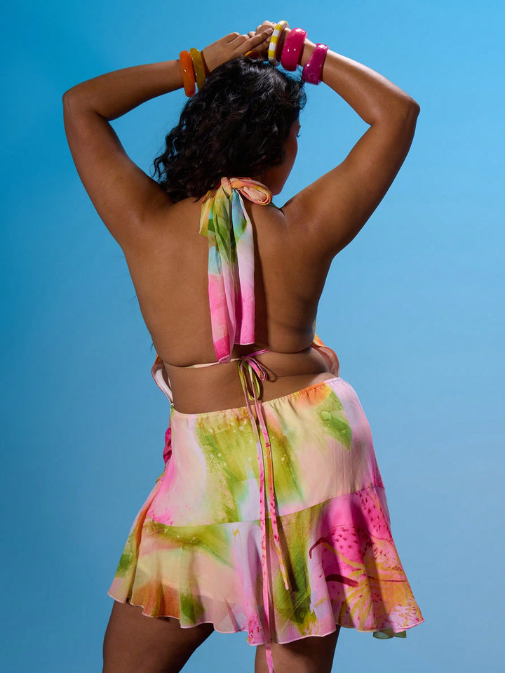 Rochie SHEIN, mix culori